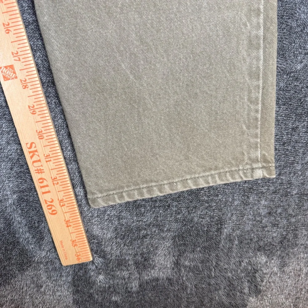 Vintage Levis 550 Orange Tab Relaxed Fit Jeans Green Made in USA 36x34